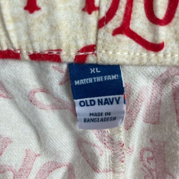 Old Navy Christmas Pajama Pants Size XL EUC - Picture 6 of 7